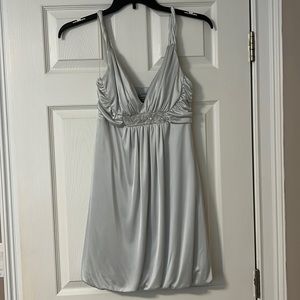 Cute light pale green dress